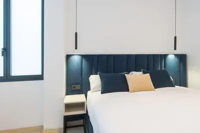 Cama o camas de una habitación en New Design Apartment - Gallos 4