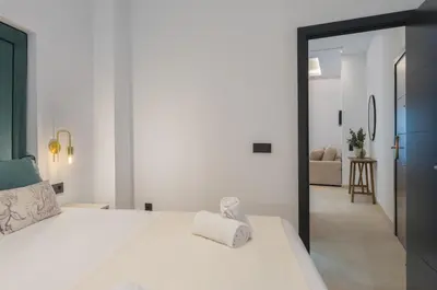 Cama o camas de una habitación en New Design Apartment - Gallos 1