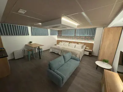 Cama o camas de una habitación en Mirasierra