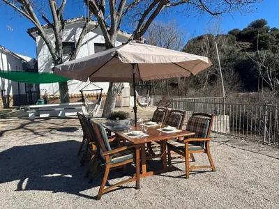 Un patio o zona al aire libre en La Casa Antonio