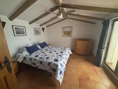 Cama o camas de una habitación en La Casa Antonio