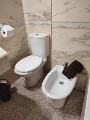 Un baño de apartamentos barrio nuevo