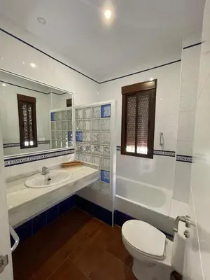 Un baño de Villa María Hotel