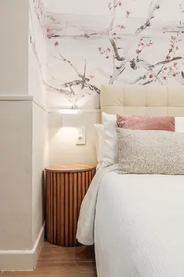 Cama o camas de una habitación en Precioso estudio en San Julián Sevilla, AC WiFi Hiniesta estudio