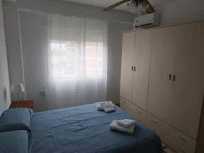 Cama o camas de una habitación en La posada cordobesa II