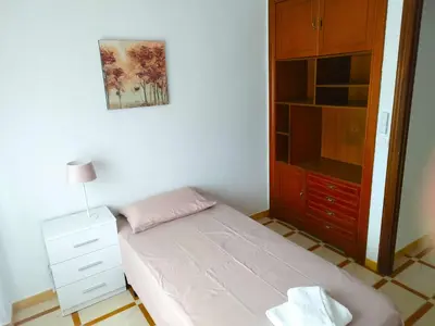 Cama o camas de una habitación en La posada cordobesa II