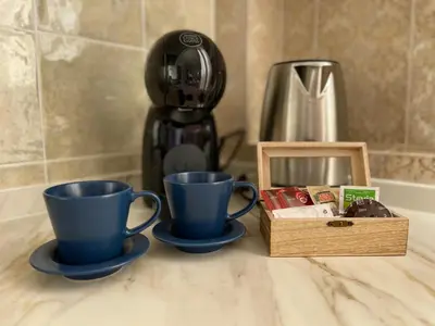 Utensilios para hacer té y café en Vivir Arpisama