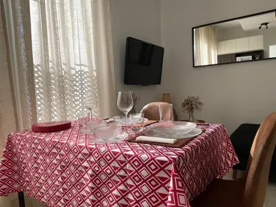 Una televisión o centro de entretenimiento en Vivir Arpisama