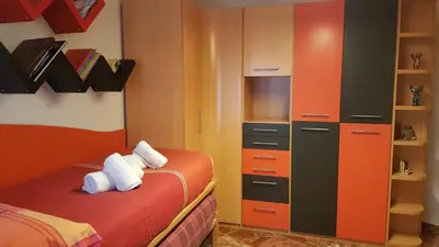Cama o camas de una habitación en Eduardo Lucena 5, Mezquita