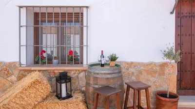 Zona de estar de El Pajar de Casablanca by Ruralidays