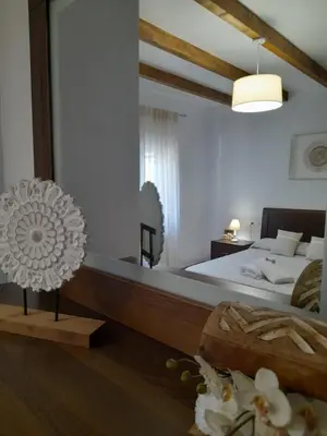 Cama o camas de una habitación en La Sombra
