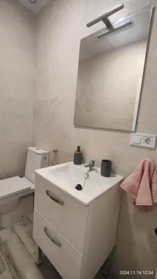 Un baño de Apartament Seville in Alameda de Hércules Parking Free