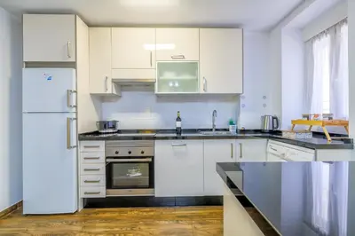Una cocina o zona de cocina en Altillo Sweet Home & Parking incluido