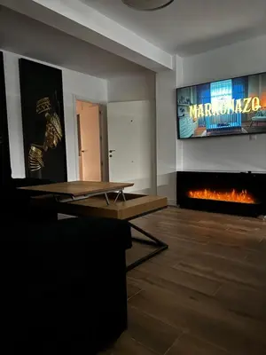 Una televisión o centro de entretenimiento en Casa rural
