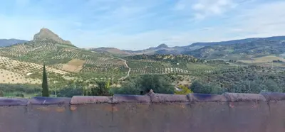 Paisaje cerca de esta villa