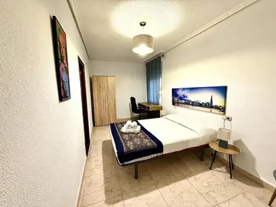 Cama o camas de una habitación en El Rincón de Carmen
