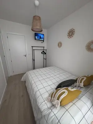 Cama o camas de una habitación en Corduba Home