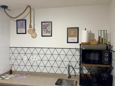 Una cocina o zona de cocina en Corduba Home