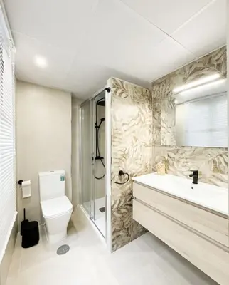 Un baño de Casa Abuela Pepi