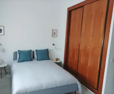 Cama o camas de una habitación en Apartamento de Lux Sevilla Este