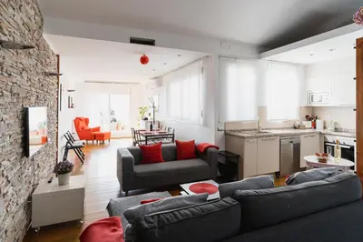 Zona de estar de Veoapartment Sol Terraza