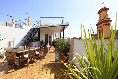 Un balcón o terraza de Veoapartment Sol Terraza