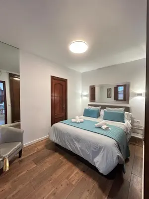 Cama o camas de una habitación en Apartamento Marques del Villar