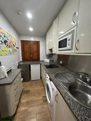 Una cocina o zona de cocina en Apartamento Marques del Villar