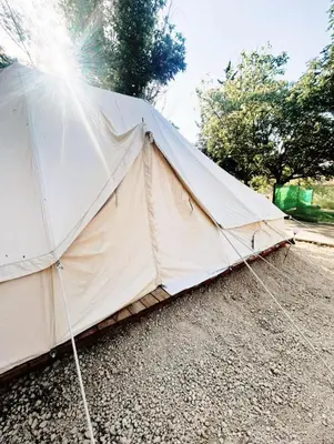 Plano de CENTRO DE OCIO ALÚA Bungalows Camping Rafting Benamejí