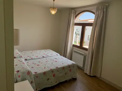 Cama o camas de una habitación en Hotel Restaurante Paneque