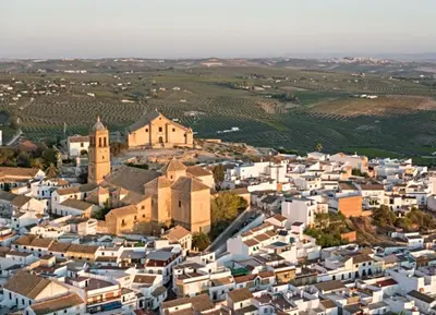 Vista general de Montilla o vista desde el apartamento