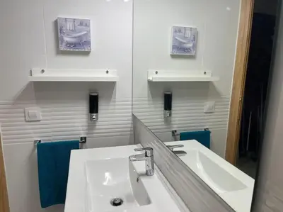 Un baño de apartamento lux nervión