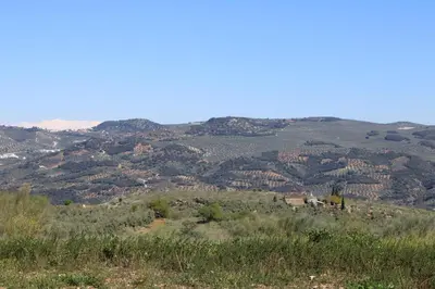 Paisaje cerca de este chalet de montaña
