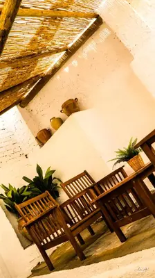 Zona de estar de Escapada Rural en La Casa del Árbol