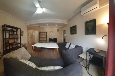 Una televisión o centro de entretenimiento en Apartamento reformado a estrenar