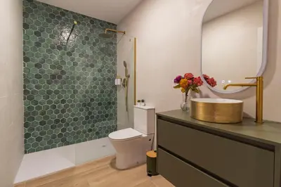 Un baño de Nuevo y Acogedor Piso junto a Santa Justa y Aeropuerto 3