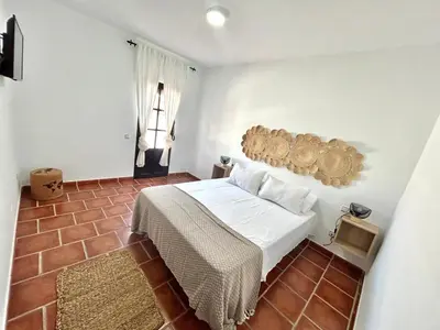 Cama o camas de una habitación en Casazafra