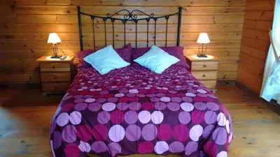 Cama o camas de una habitación en Finca La Piedra Holidays