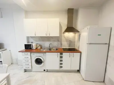Una cocina o zona de cocina en Center Verónica Confort
