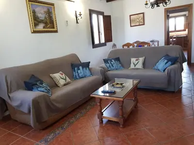 Zona de estar de Casa Rural El Puerto