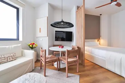 Cama o camas de una habitación en Selecta - Carrion Mejias
