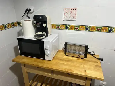 Una cocina o zona de cocina en Apartamento Cerezo
