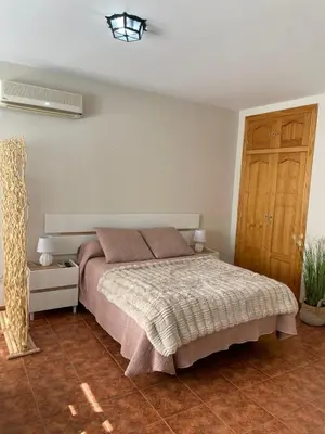 Cama o camas de una habitación en La torrecilla