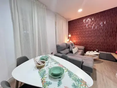 Zona de estar de Casa Mara