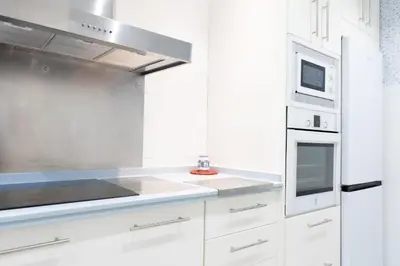 Una cocina o zona de cocina en Tourist House Vidrio