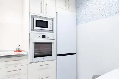 Una cocina o zona de cocina en Tourist House Vidrio