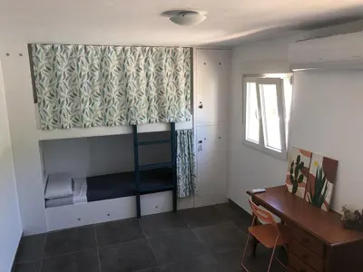Zona de estar de Hostel La Fanega