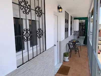 Un balcón o terraza de El Rincon de los Girasoles