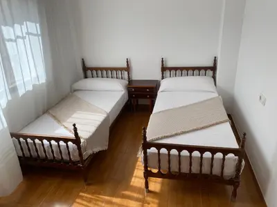 Cama o camas de una habitación en Pasaje Solivar