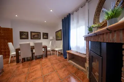 Zona de estar de Casa Rural Finca la María